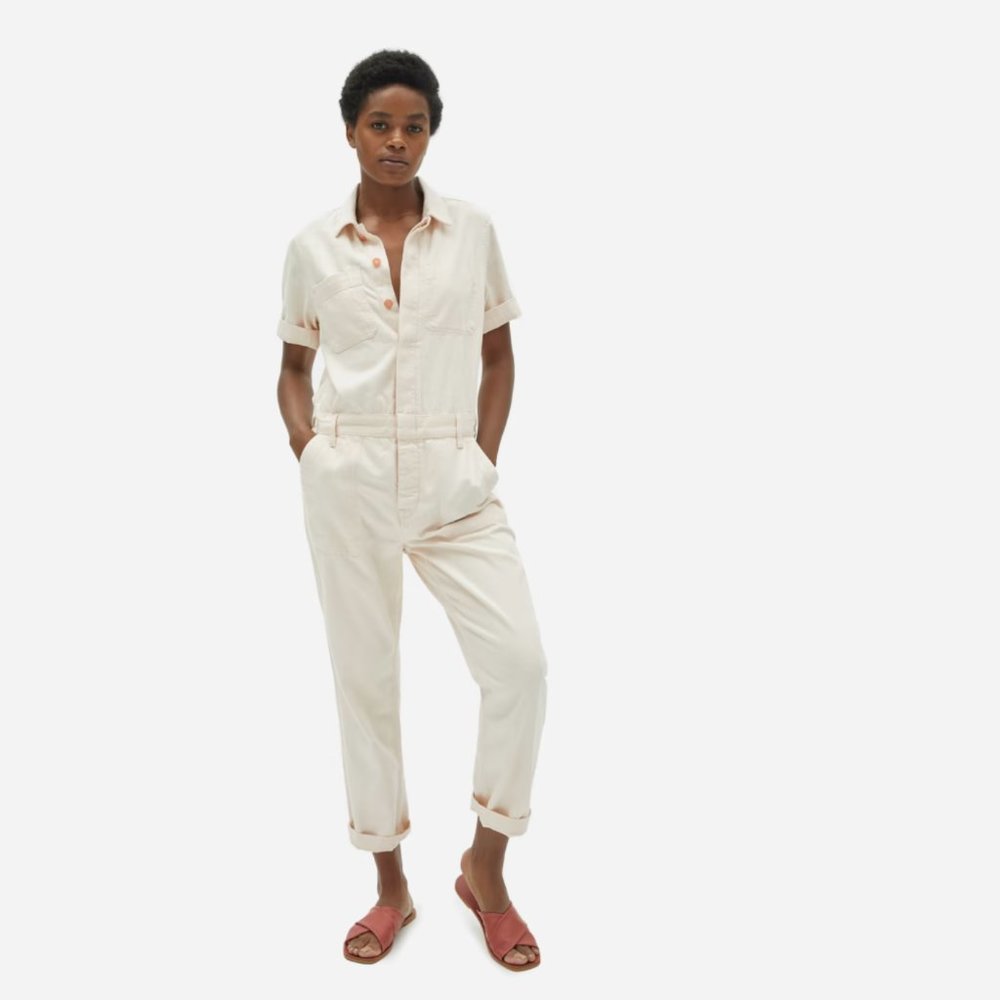 Everlane Super-Soft Denim Jumpsuit